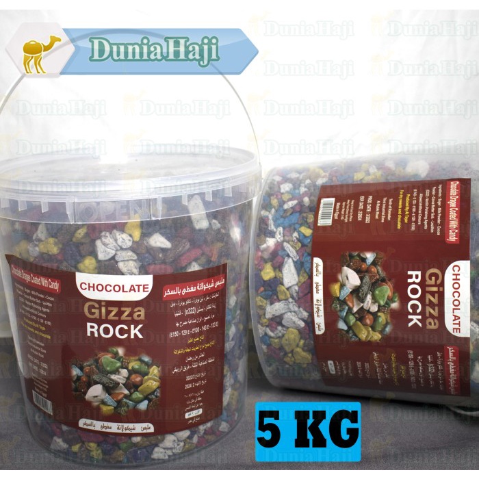 

Coklat Kerikil Ember 5KG Khas Arab Cokelat Batu Choco Stone