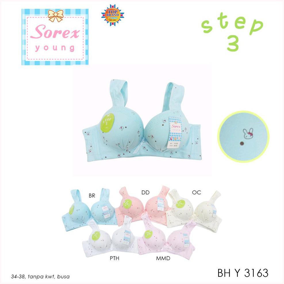 Sorex young busa tebal Bra sorex young step 3 y3163