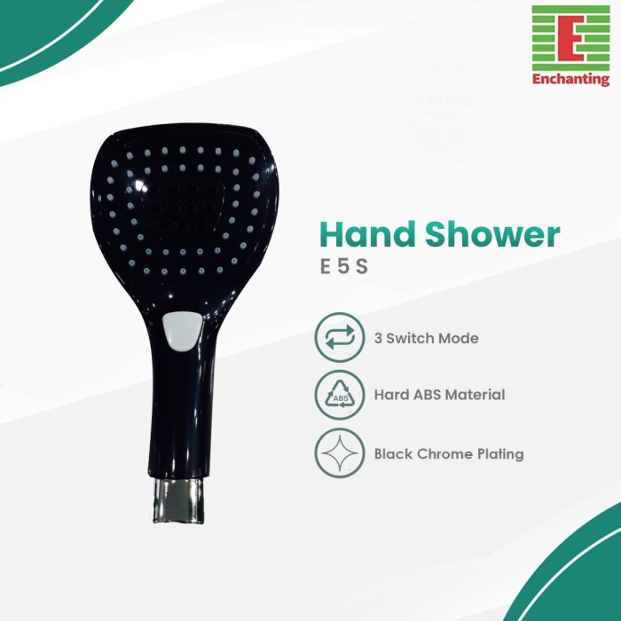 E 5S Hand Shower Europe Enchanting