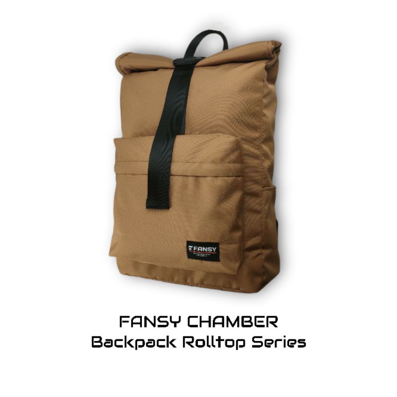 Tas ransel pria - Backpack Fansy Chamber Filamen Waterproof Anti air