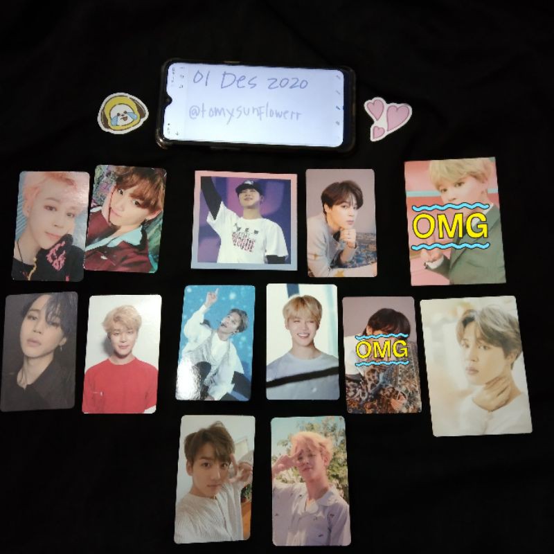 BTS JIMIN PHOTOCARD HER YNWA ALBUM MOTS7