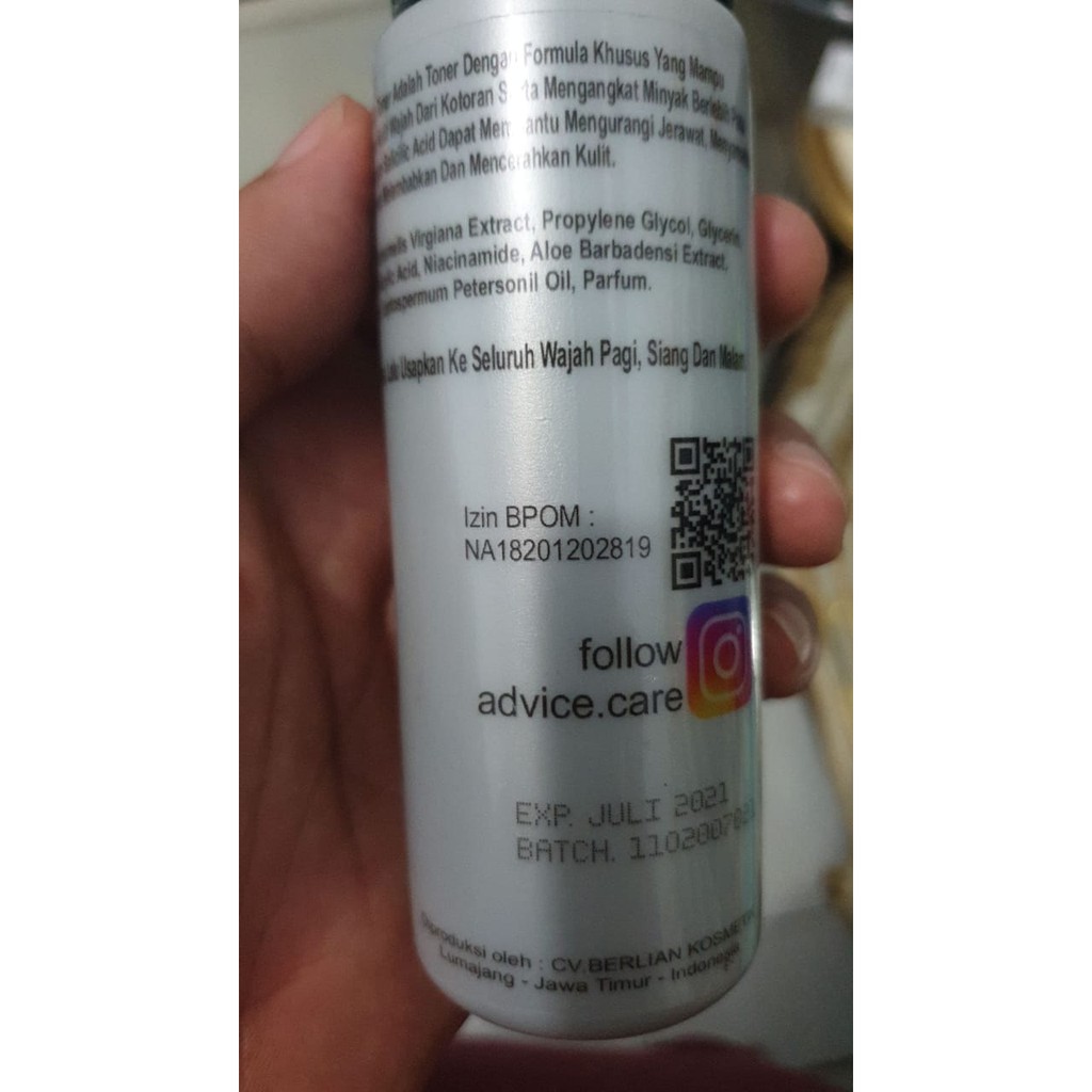 Paket whitening advice care Bpom