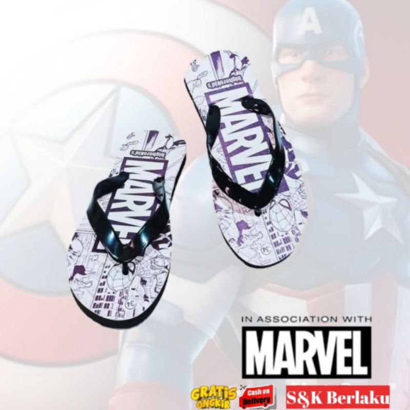 SANDAL MARVEL ANAK TERBARU USIA 4-12 TAHUN