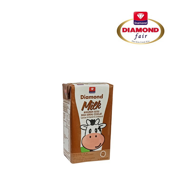 Diamond Milk Uht Chocolate Cereal 125ml