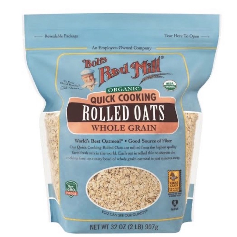 

bob red mill organic quick cooking oats 907 gr
