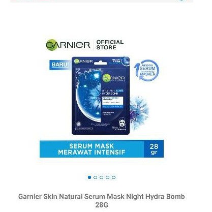 Garnier serum mask hydra bomb