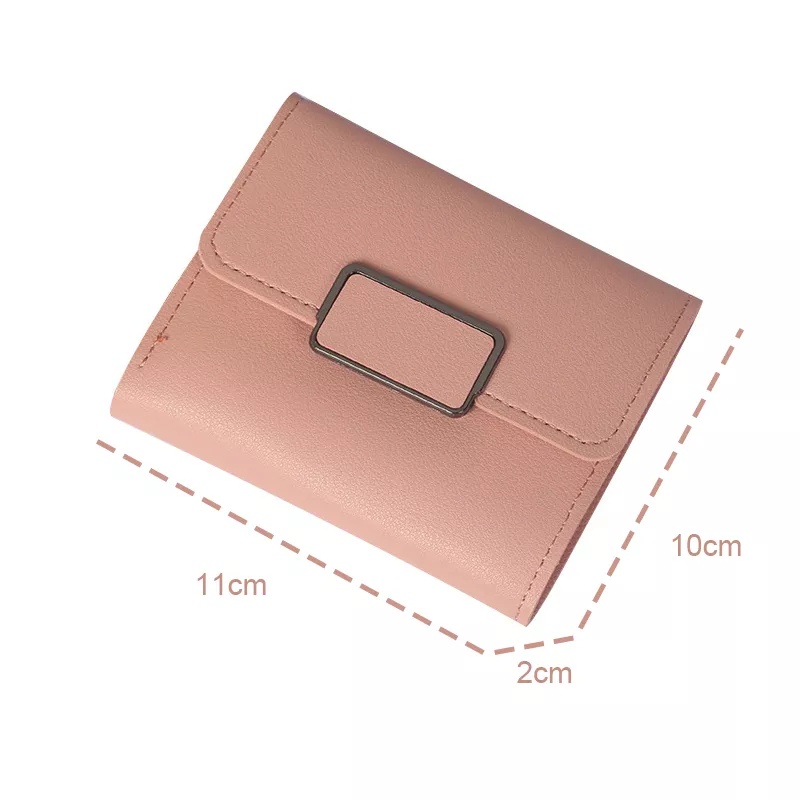 ( GS ) DOMPET WANITA / DOMPET LIPAT WANITA RECTANGLE LIST