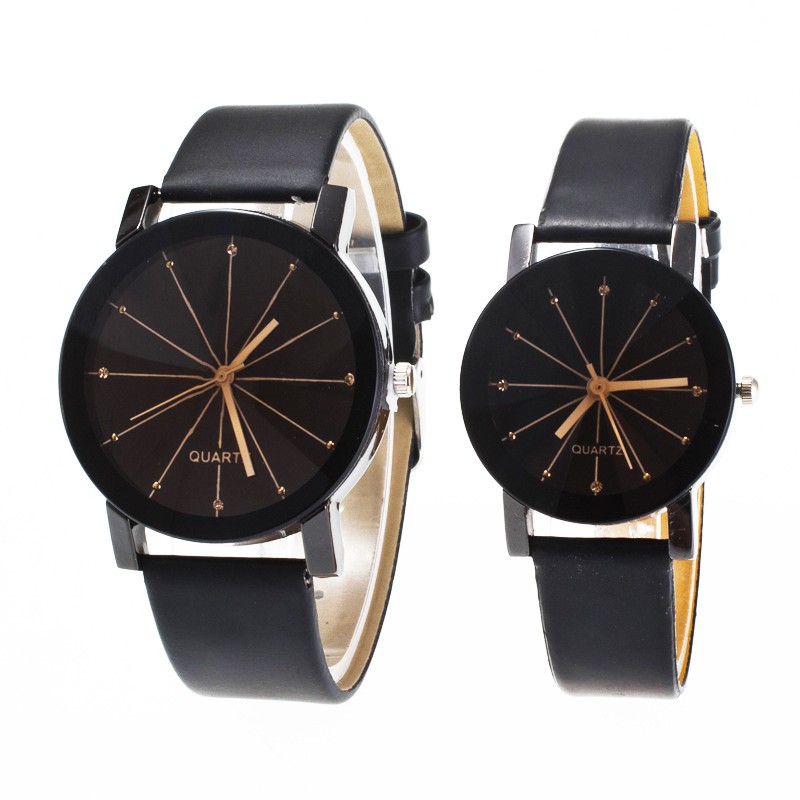 FYGALERY J110 Jam Tangan Couple Jam Analog Wanita Pasangan Fashion Kekinian-5
