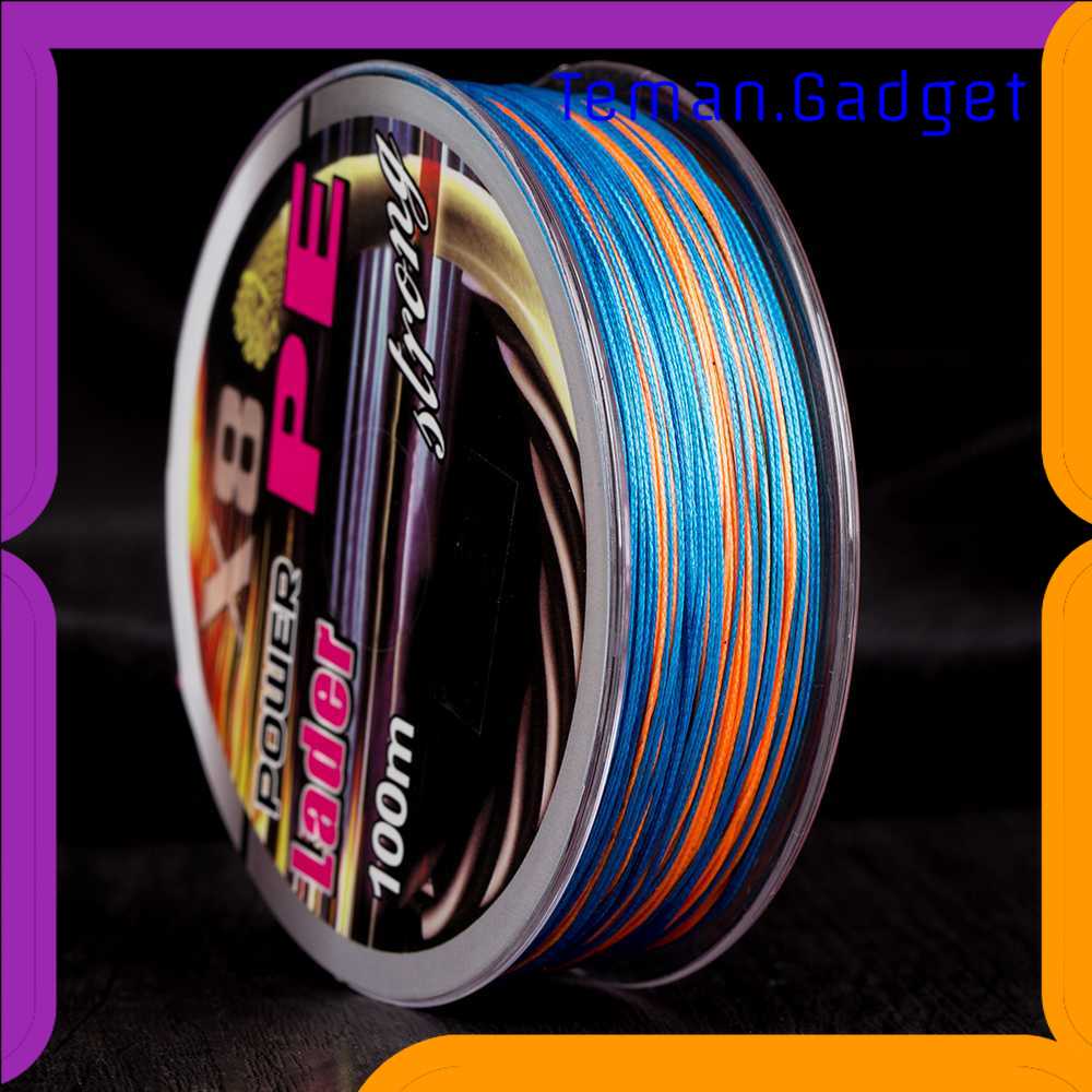 TG-IF Zero Senar Benang Tali Pancing Super PE 8 Braid Line 100 Meter - X8