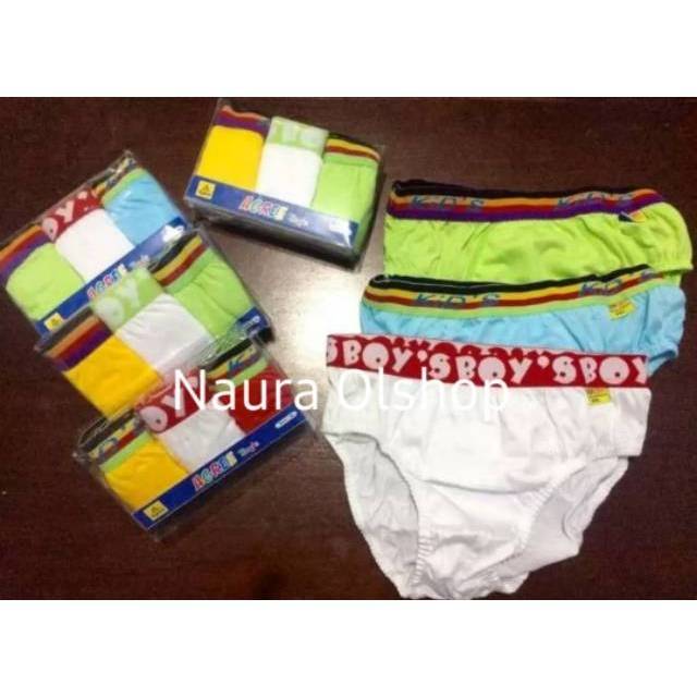 [1BOX ISI 3PCS] Sempak Agree Boys AG 200 Celana Dalam Anak Laki Murah Berkualitas