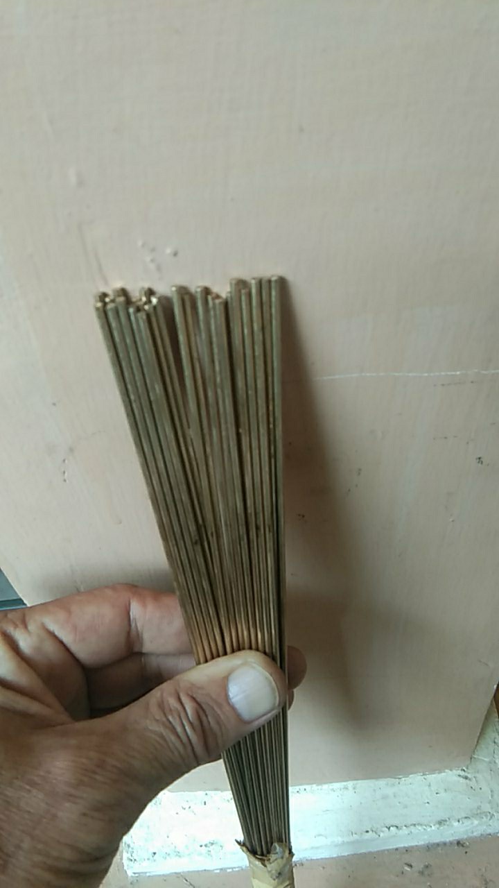 Kawat Las Kuningan=2 Mili Asli 100% Germany Panjang 1 Mtr