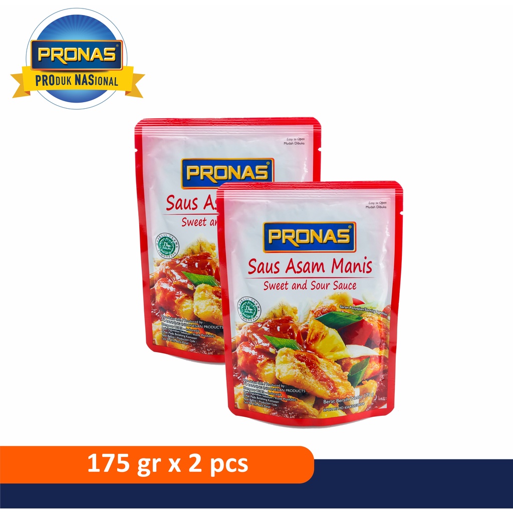 Pronas Saus Asam Manis 175 g bundling 2 pcs