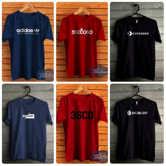  KAOS DISTRO SIMPLE  SIZE M L XL Shopee Indonesia