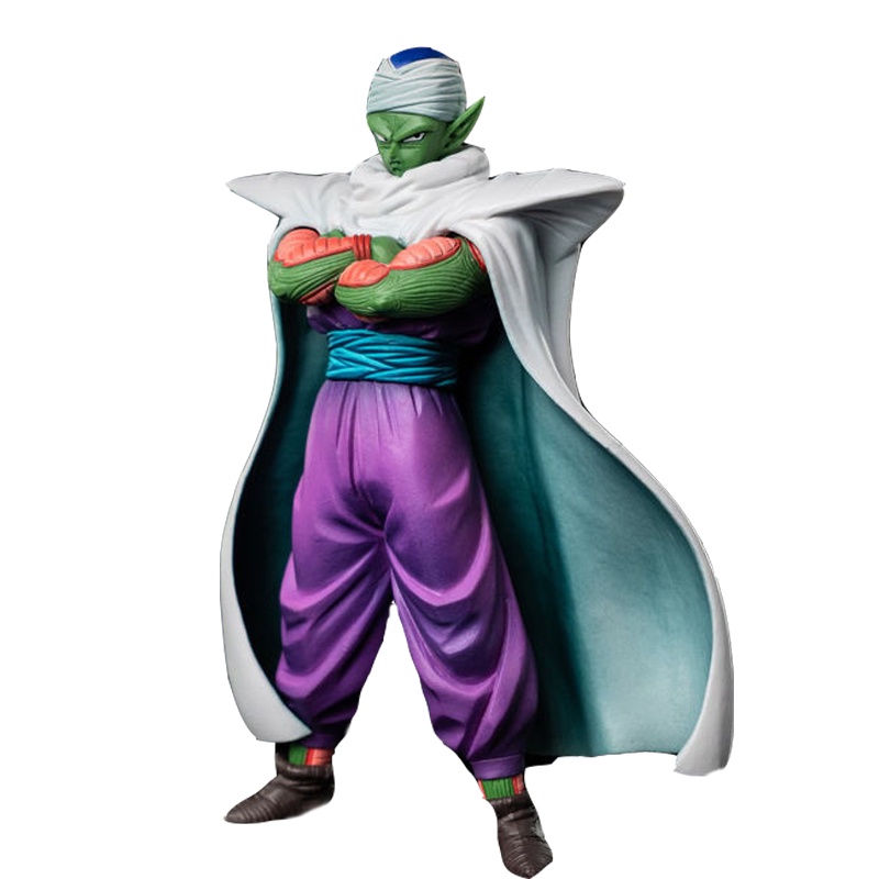 Mainan Action Figure Model Anime Dragon Ball DXF King Piccolo Dengan Jubah Bahan PVC Ukuran 17cm Untuk Koleksi