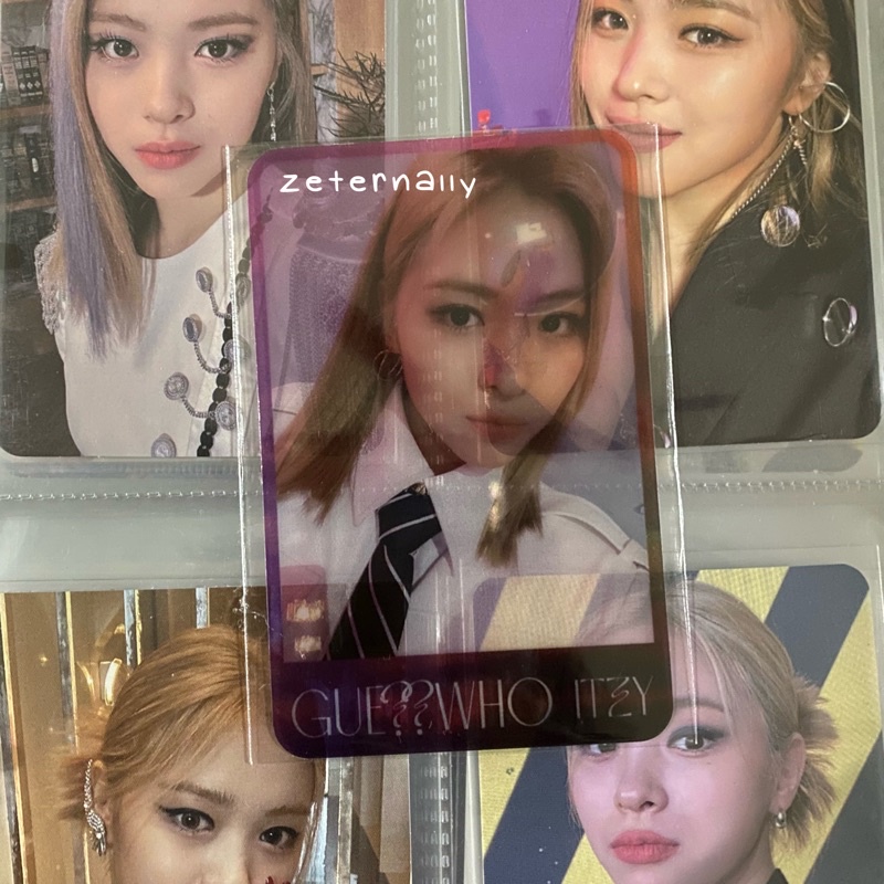 ryujin photocard pc benefit soundwave guess who