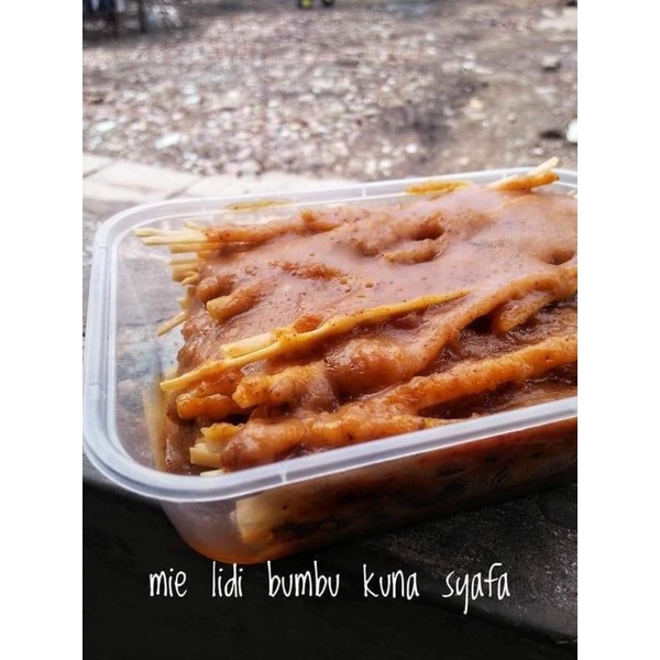 

mie lidi rasa rendang kemasan.box 1000ml