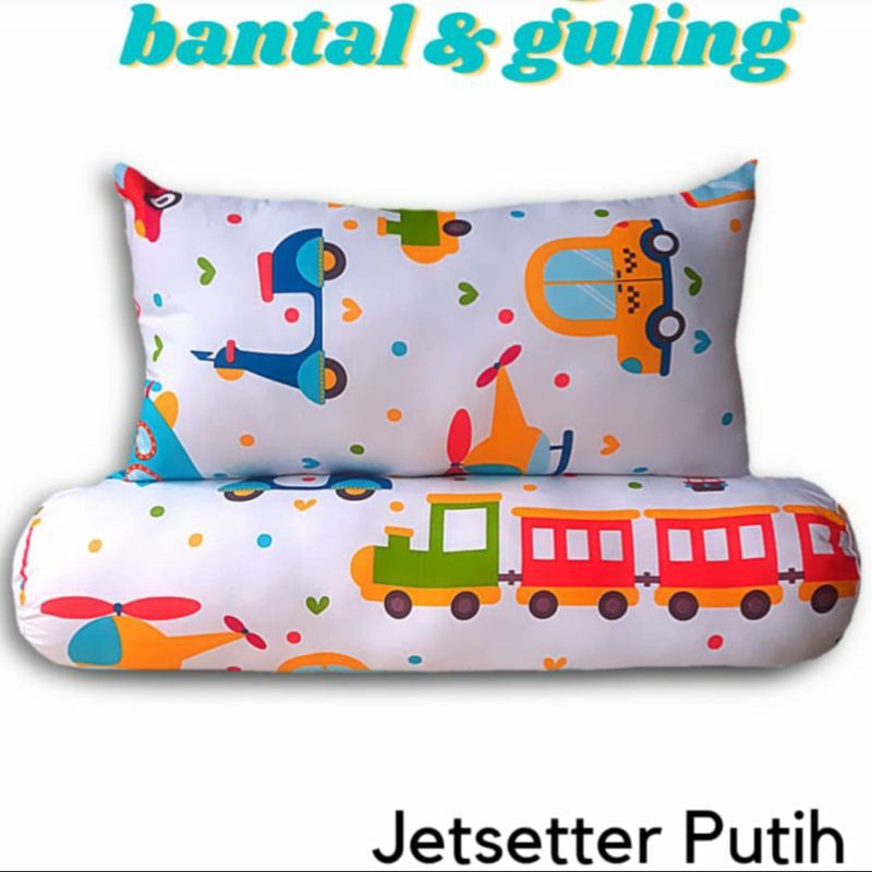 Bantal anak karakter Bantal guling anak 1 set bantal guling