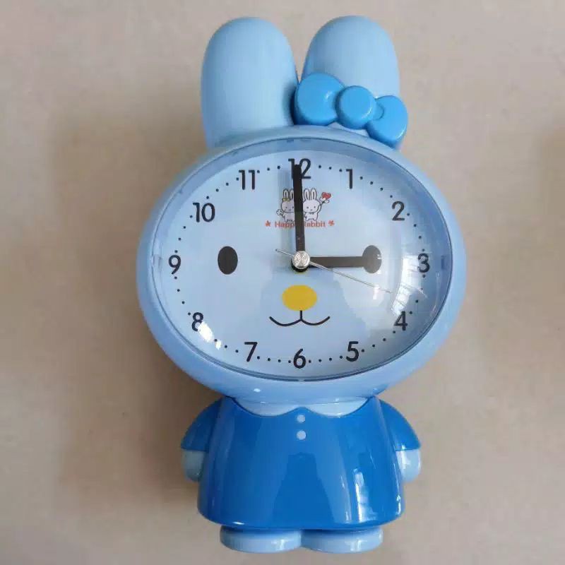 Jam Beker Karakter Melody Kelinci / Jam Beker Alarm Karakter 3005 / Jam Weker Karakter Murah / Jam B
