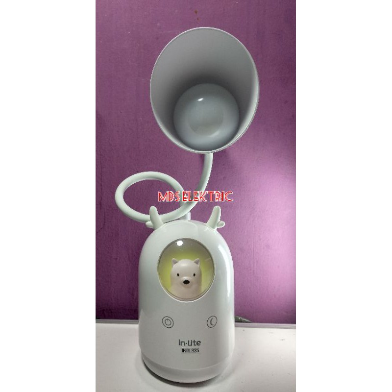 LAMPU BELAJAR LED EMERGENCY 3 WARNA IN-LITE INRL 335 / LAMPU LED EMERGENCY