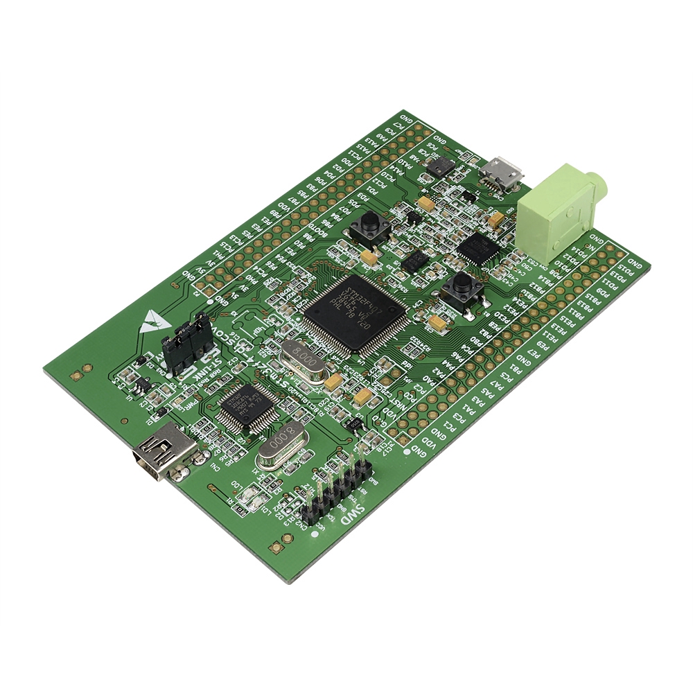 Stm32F4 Discovery Stm32F407 Cortex-M4 Papan Modul Pengembangan St-Link V2