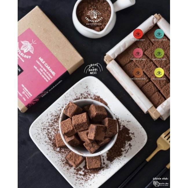 

coklat trufflelogy khas jogja