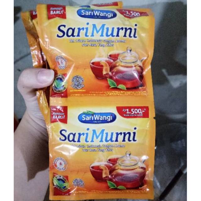 

Teh celup sari murni renceng isi 12 sachet