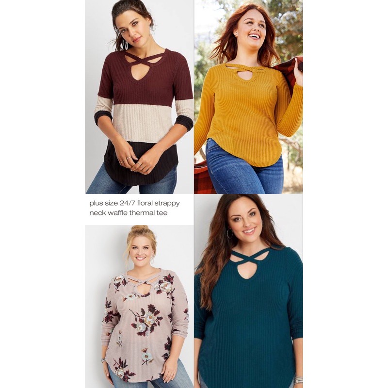 MAURICES THERMAL KNIT SWEATER