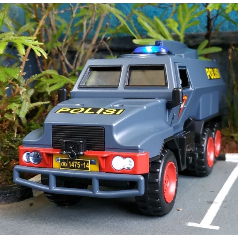 Miniatur mobil polisi brimob polri / gegana