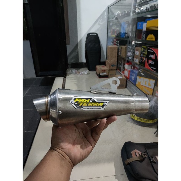 slincer knalpot stenlis fantera sarteng D50 termurah