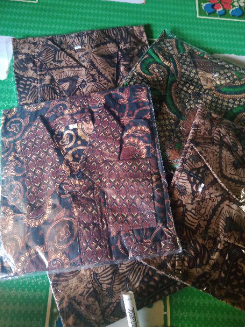 Kemeja Batik Pria Ppbtk07 Modern Lengan Panjang Casual Modis Trendy Masa Kini M L Xl Asli Pekalongan