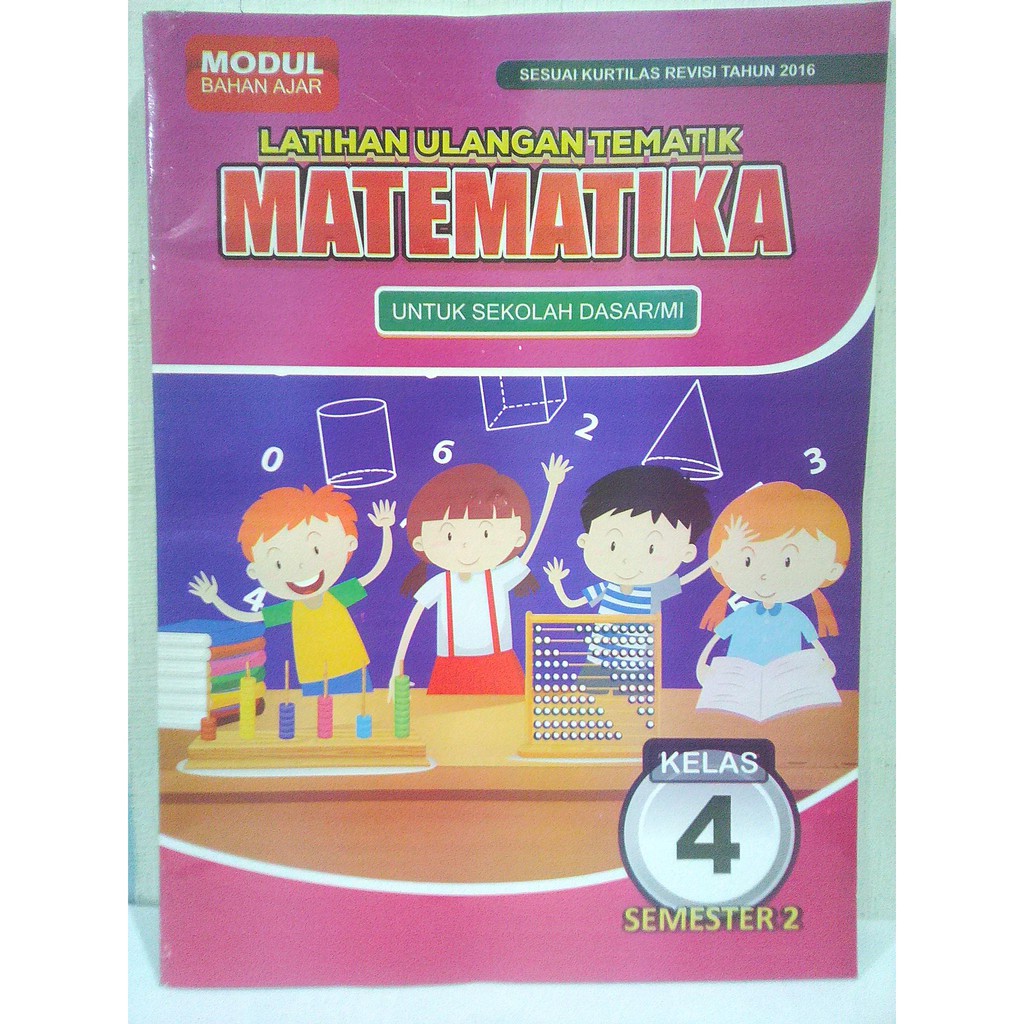 Jual Modul Matematika Kelas 4 Semester 2 Indonesia Shopee Indonesia