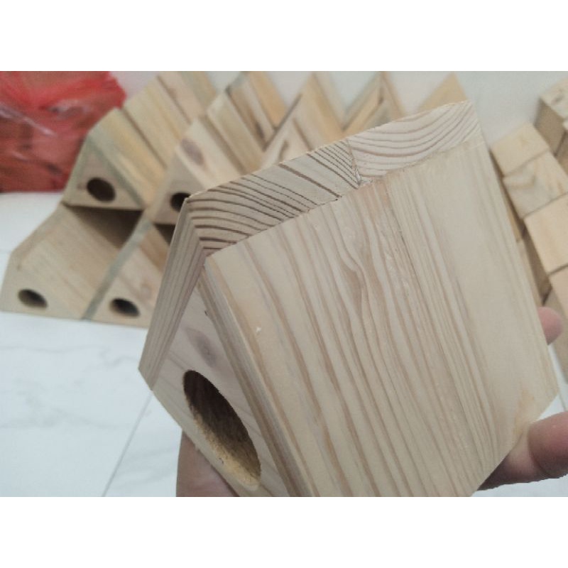Rumah Hamster bahan kayu-1