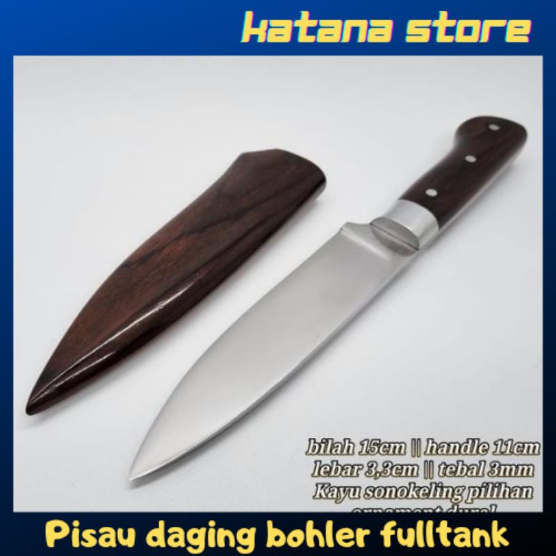 PISAU DAPUR MULTIFUNGSI FILLET SKINER BAJA BOHLER K11O FULLTANK SUPER TAJAM