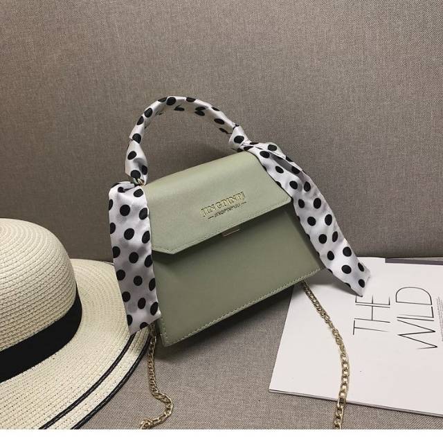 Tas selempang wanita tali besi