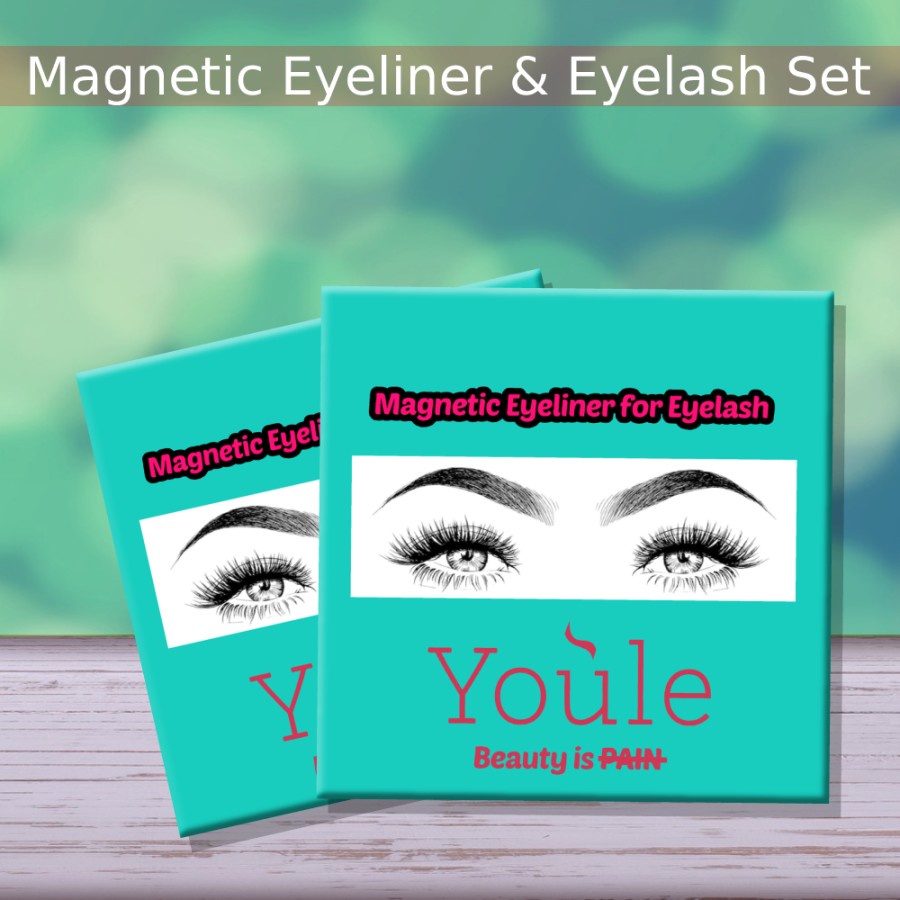 Youle Magnetic Eyeliner and Eyelash Set - Cutie