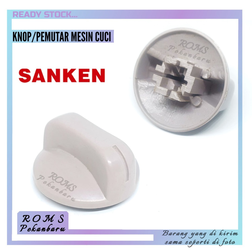 KNOP MESIN CUCI SANKEN - KNOP TIMER SANKEN -KNOB-PUTARAN MESIN CUCI