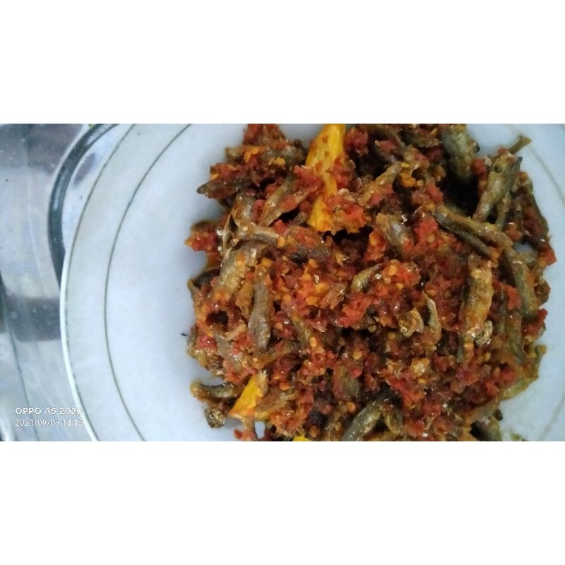 

ikan bilih balado
