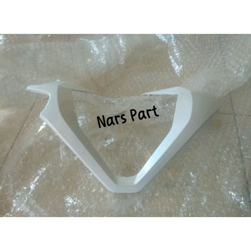 cover speedometer vario 150 2019 2020 putih mutiara