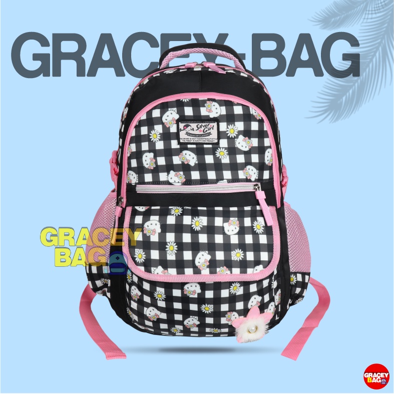 GB-75912F Tas Ransel Anak Perempuan / Remaja Silvergirl