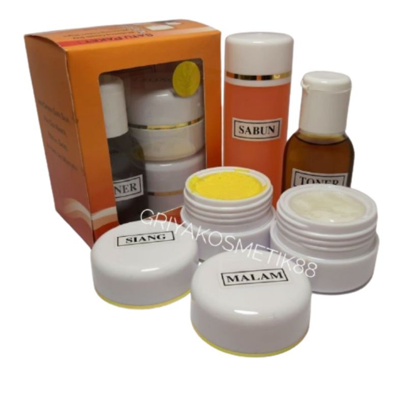 PAKET CREAM HN ORIGINAL POT PUTIH 4in1 [Box]