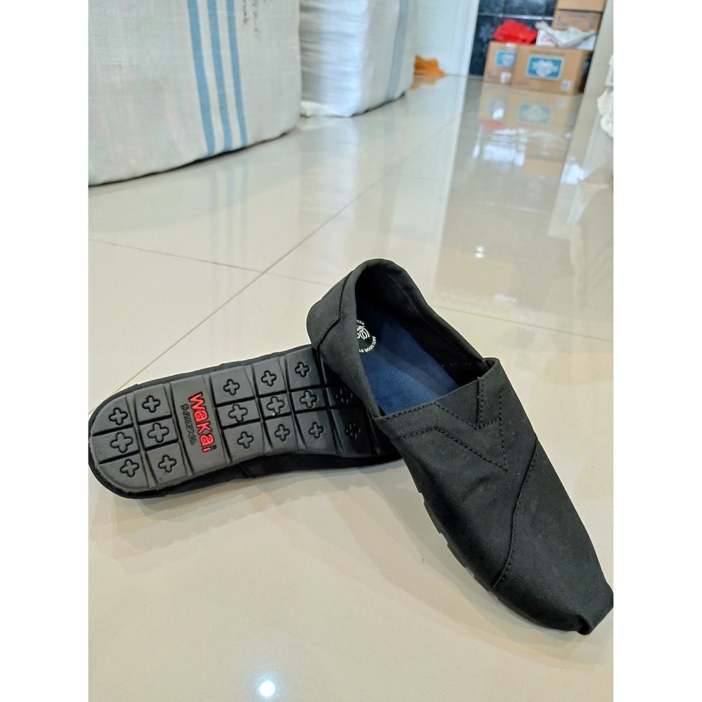 Sepatu Pria Wakai Orginal Slip On Casual