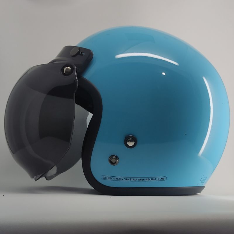 Helm Bogo Retro Dewasa Full Leher SNI Terlaris