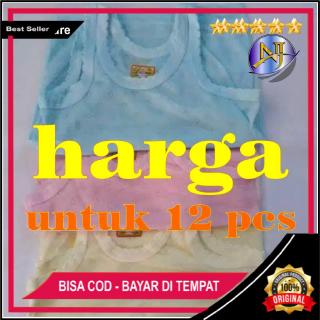 NJG TERMURAH GROSIR  KAOS  DALAM SINGLET  ANAK  BAYI 12 PCS 