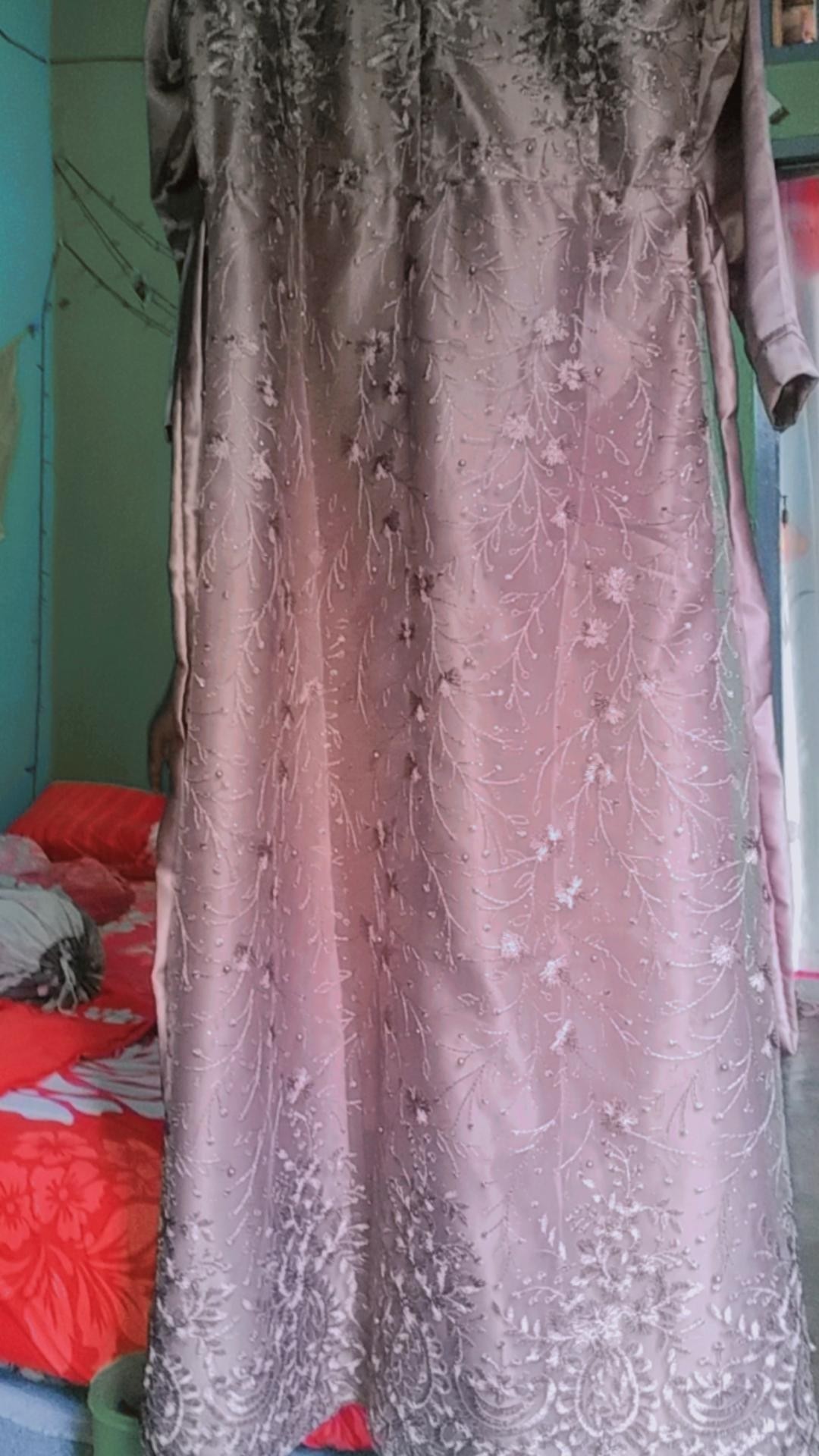 Temukan Kapel Gamis Aura Kemeja Batik Formal Pakaian Wanita Kemeja Formal Ukuran M L Xl Xxl Jumbo