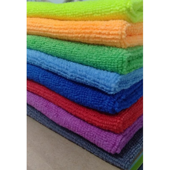 Kain Lap Mikrofiber Tebal Good Quality 40x40