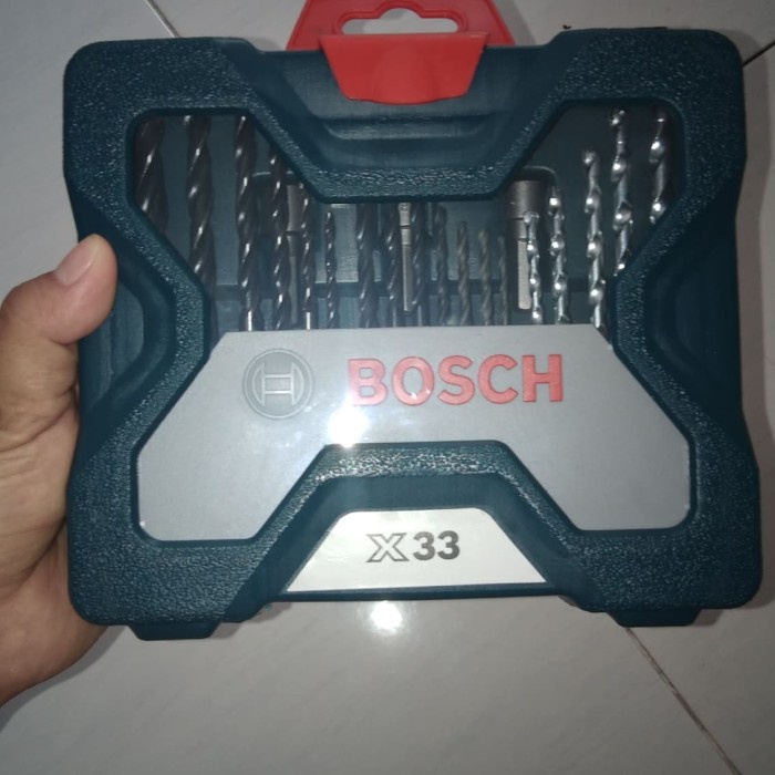 Mata Bor + Mata Obeng Variasi Set 33 Pcs X-Line Bosch