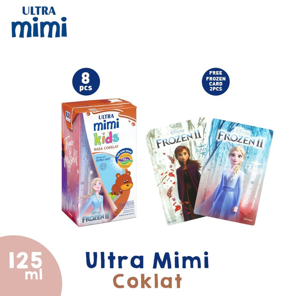 

PROMO (8PCS) ULTRA MIMI COKLAT 125 ML FREE 2 COLLECTIBLE FROZEN CARD TERMURAH