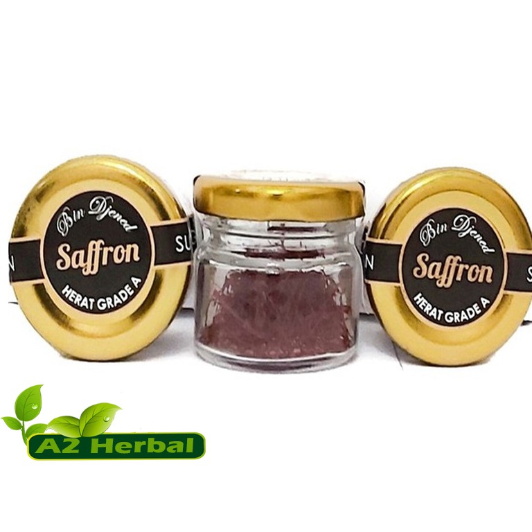 

Saffron Herat Grade A Afghanistan Bin Djened Super Negin 1 Gram ORIGINAL