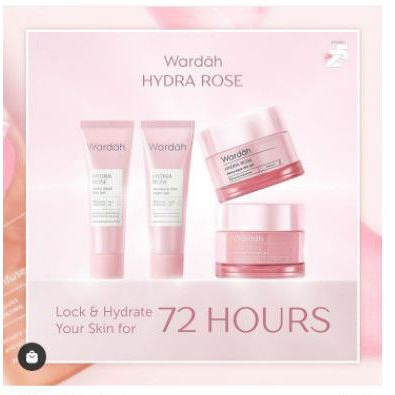 Wardah Hydra Rose Dewy Aqua Day Gel &amp; Moisture Rich Night Gel