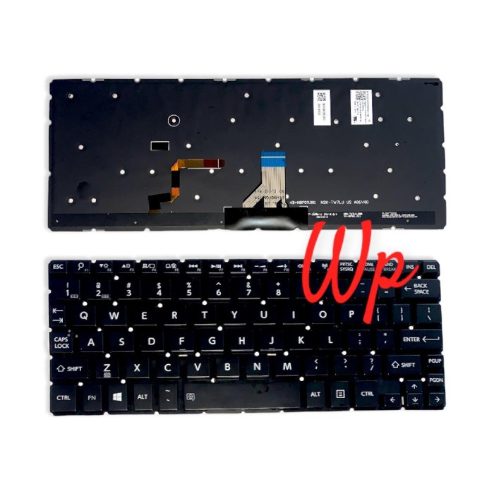 Keyboard Toshiba Satellite Radius L15w L15w-b P20w-c P25w-c